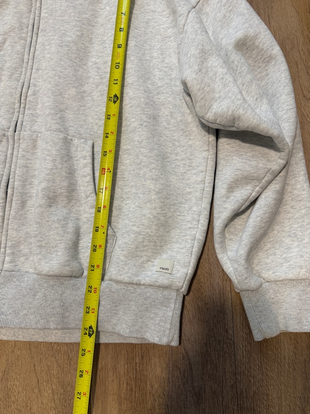 VUORI RESTORE FULL ZIP HOODIE - Picture 2 of 6